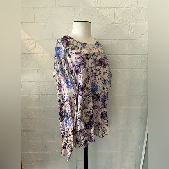 PARKER floral silk blouse - Picture 4 of 14